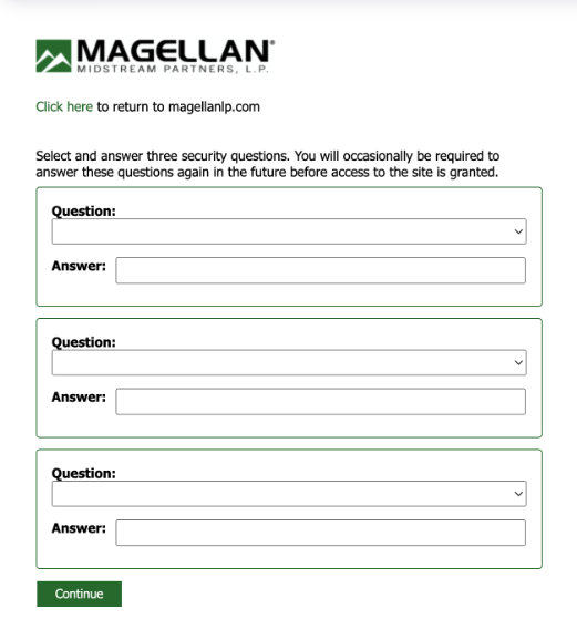 PortalSecurityQuestions